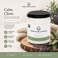 White Sage + Lavender - Noir Glow Candles